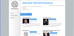 Keith Bond — PDA Golf Professional